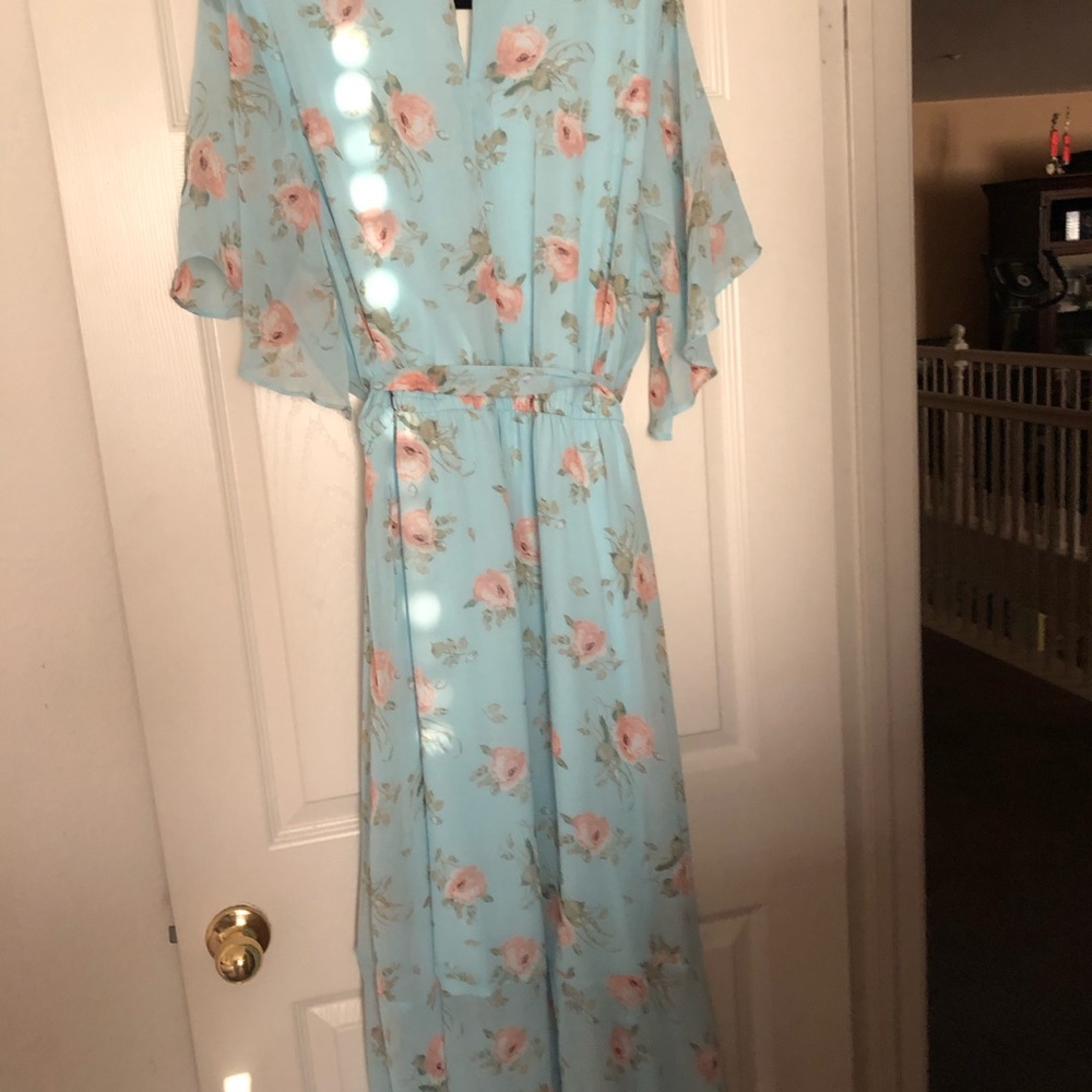 Spring high low dress